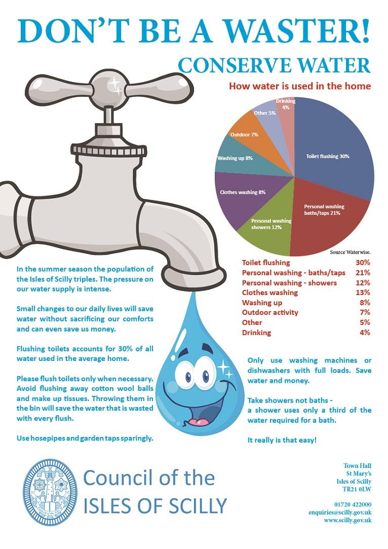 Temporary Restrictions on St Mary's Water Supply | Council of the ISLES ...